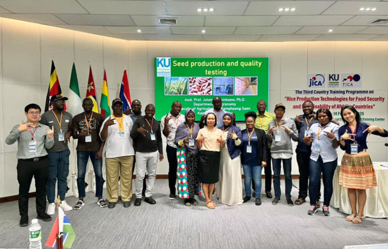 Third Country Training Program (TCTP) – Rice Production Technologies for Food Security and Sustainability of African Countries: Day 2