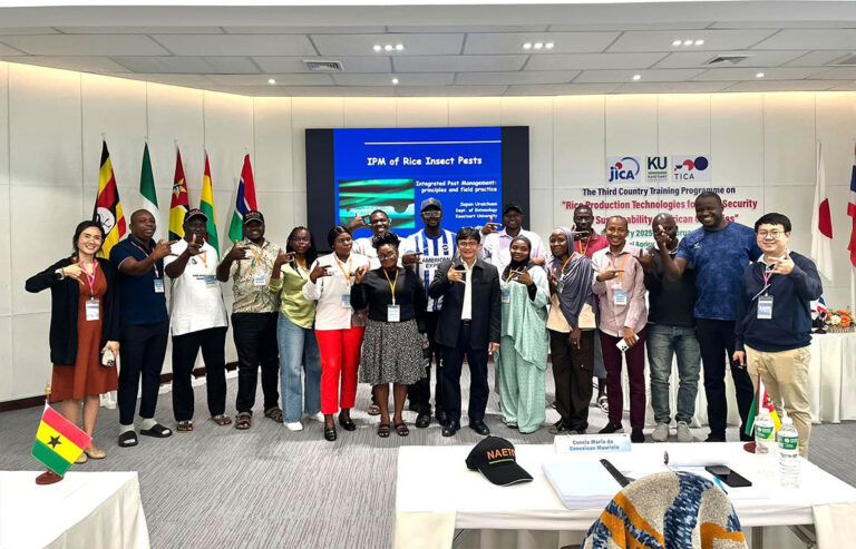 Third Country Training Program (TCTP) – Rice Production Technologies for Food Security and Sustainability of African Countries: Day 6