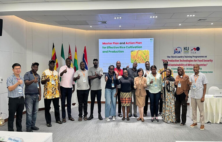 Third Country Training Program (TCTP) – Rice Production Technologies for Food Security and Sustainability of African Countries: Day 10