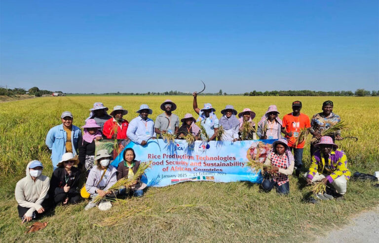 Third Country Training Program (TCTP) – Rice Production Technologies for Food Security and Sustainability of African Countries: Day 24