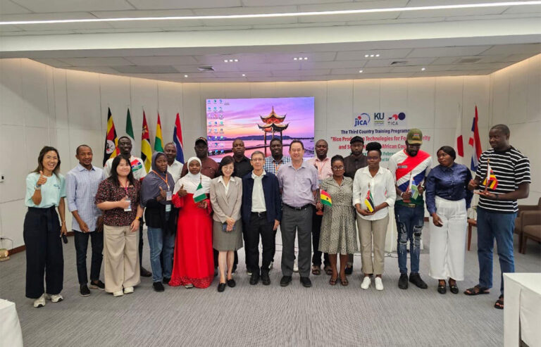 Third Country Training Program (TCTP) – Rice Production Technologies for Food Security and Sustainability of African Countries: Day 26