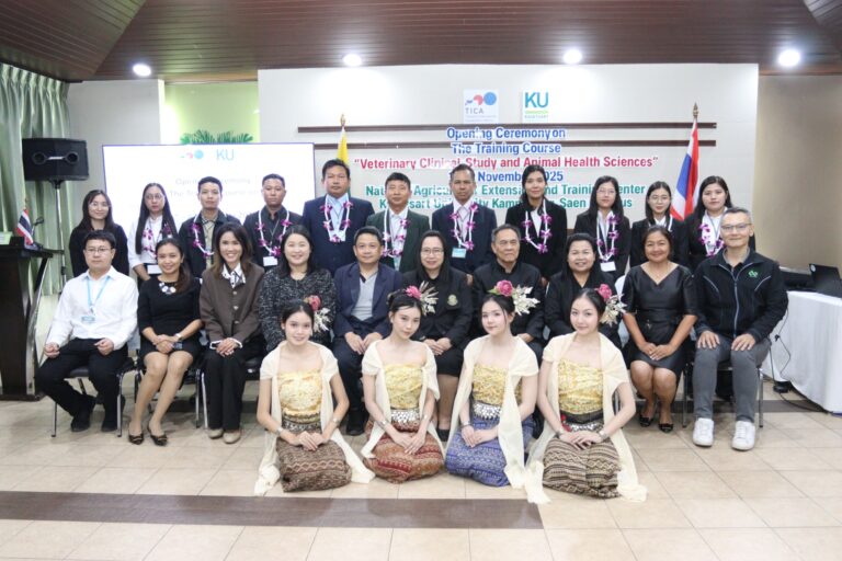 The opening ceremony of the training program “Veterinary Clinical Study and Animal Health Sciences”
