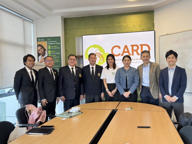 A monitoring and evaluation mission of the Third Country Training Programme (TCTP) under the Coalition for African Rice Development (CARD) framework