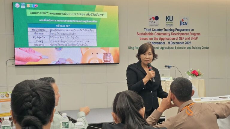 The morning session covered the topic “Self-Assessment & Household Analysis”