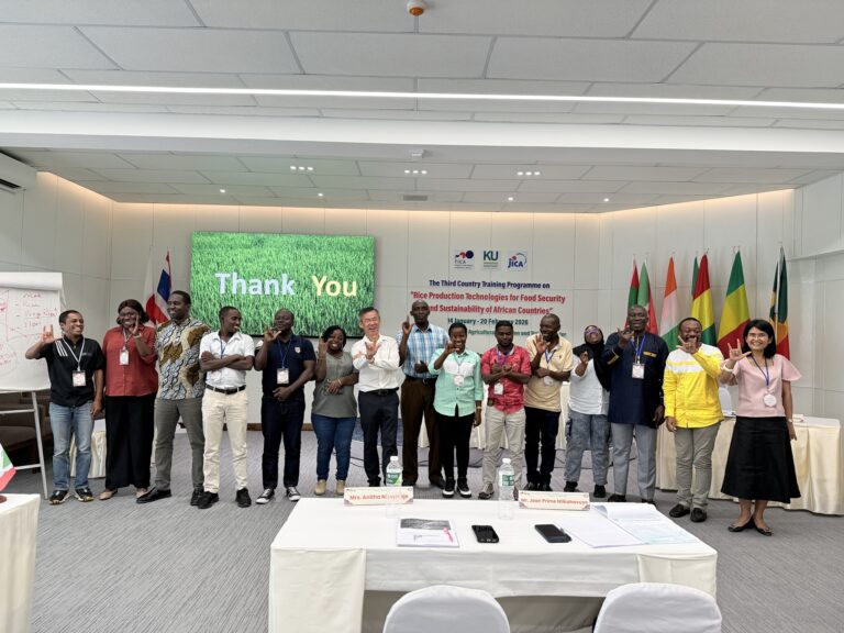 OETKPS Empowers African Delegates with Cost-Benefit Analysis and Good Agricultural Practices for Sustainable Rice Production