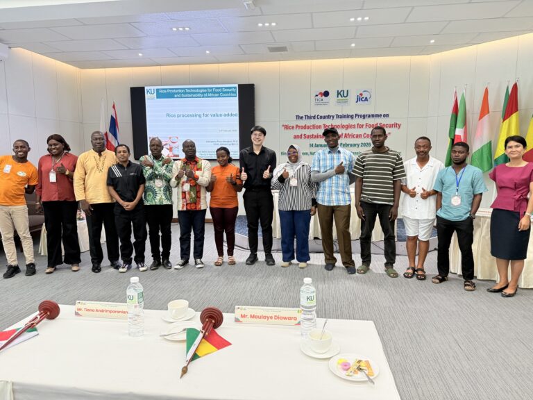 OETKPS Trains Rice Production 2026 Delegates in Advanced Rice Processing to Create Modern Value-Added Food Products