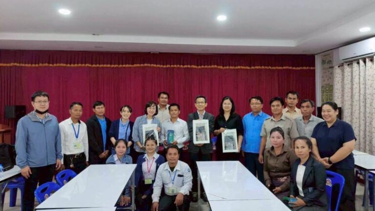 OET KPS Joins TICA and JICA to Monitor the TCTP Sustainable Community Development Project in Lao PDR