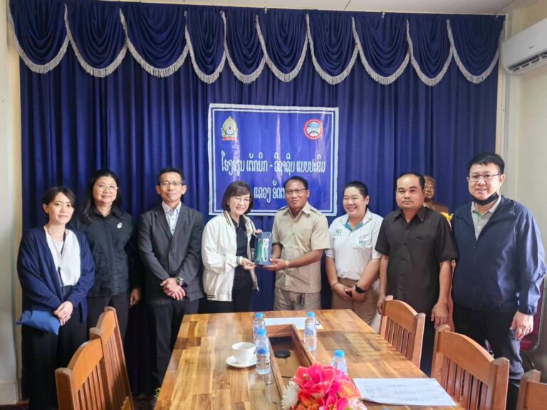 OET KPS, TICA, and JICA Evaluate TCTP Project Success and Action Plans in Attapeu, Lao PDR