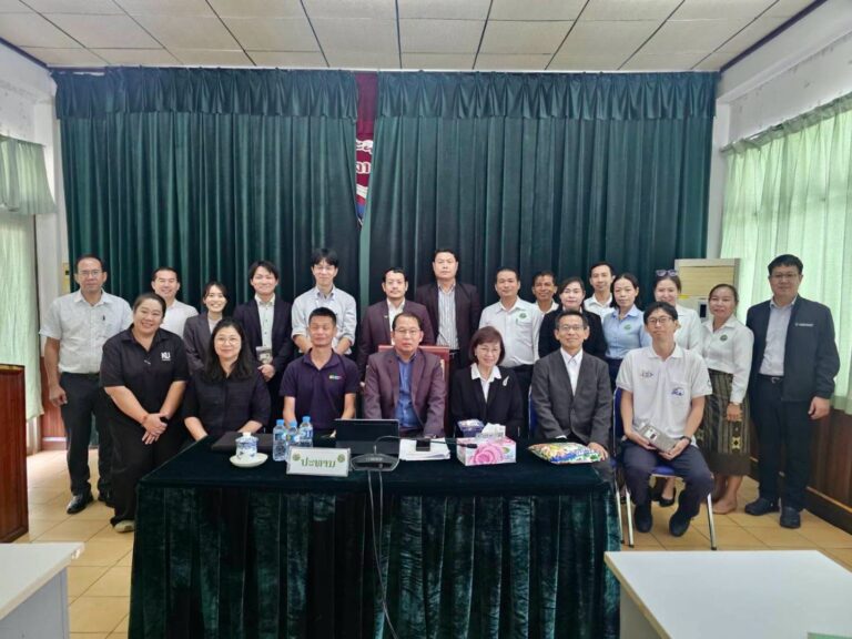 OET KPS, TICA, and JICA Meet Lao DAEC Officials and Visit DATC to Evaluate TCTP Agricultural Progress